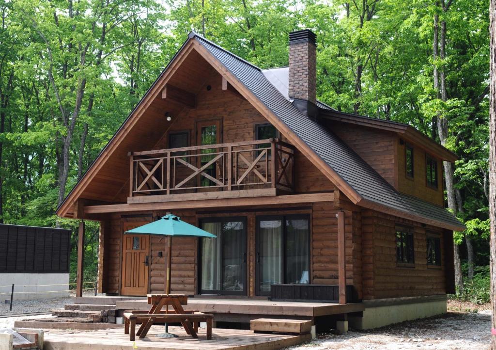 Log Cottage Epoch Hakuba Exterior photo